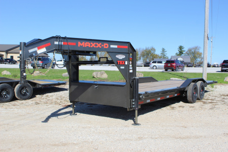New 2026 MAXX-D T8X 102 x24' Gooseneck Equipment Tilt Trailer
