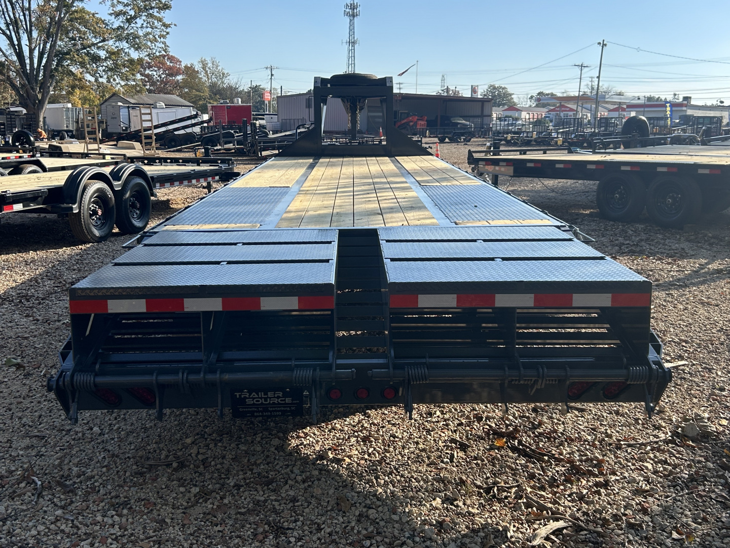 New 2026 Down 2 Earth Trailers 8.5x30 25K Deckover Equipment Trailer