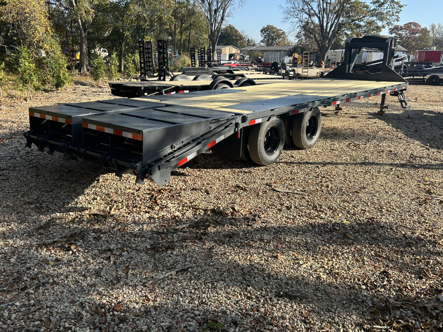 New 2026 Down 2 Earth Trailers 8.5x30 25K Deckover Equipment Trailer