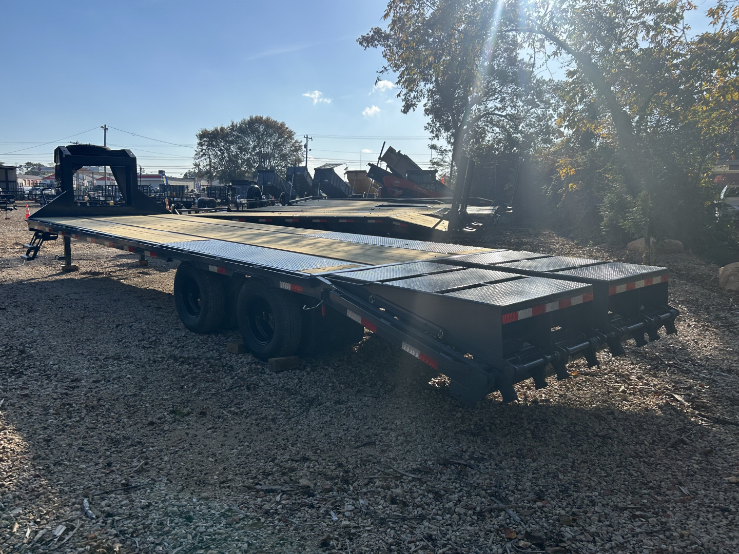 New 2026 Down 2 Earth Trailers 8.5x30 25K Deckover Equipment Trailer