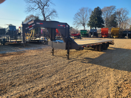 New 2026 Down 2 Earth Trailers 8.5x25 23.5K Deckover Equipment Trailer