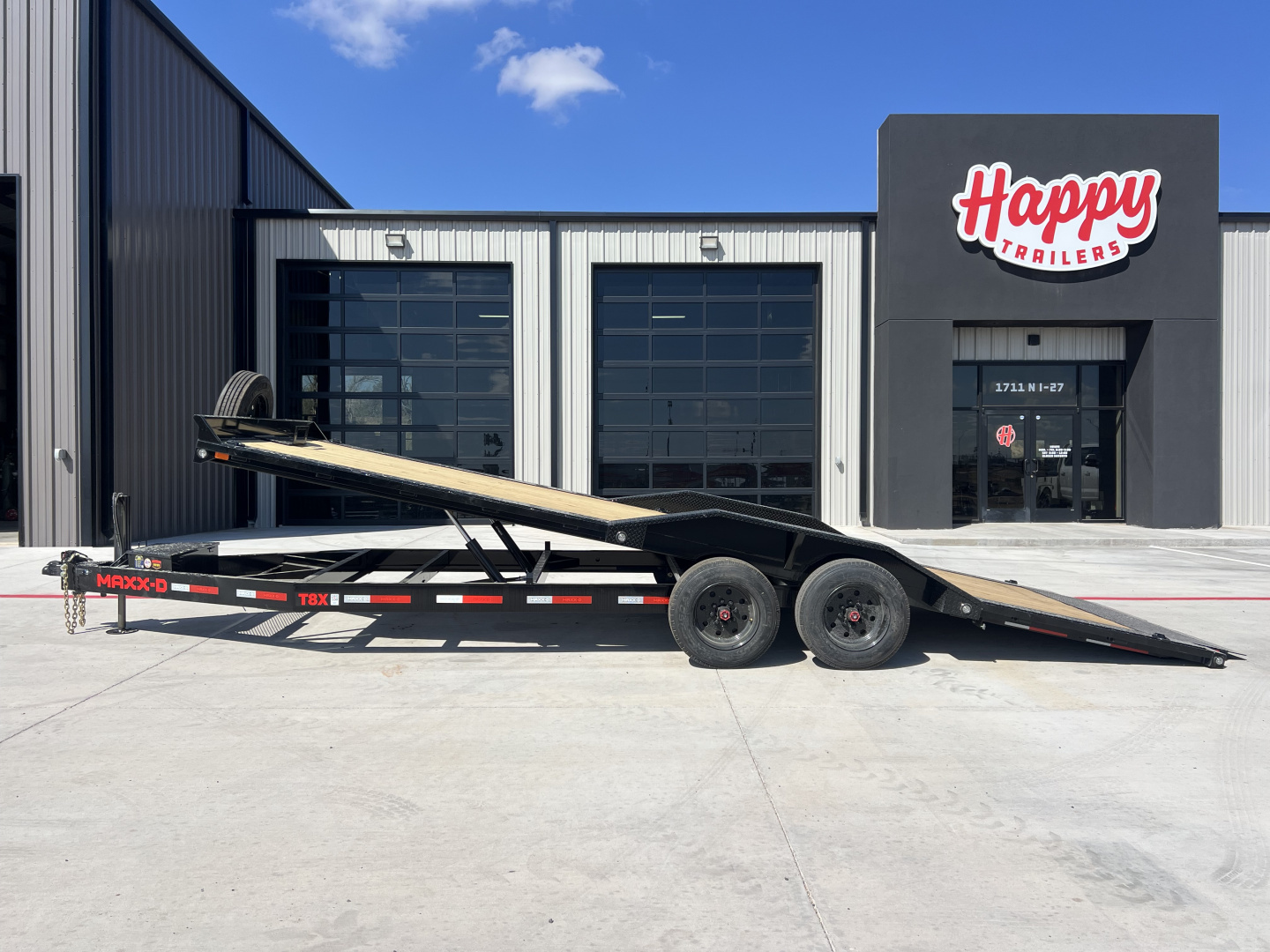 New 2026 MAXX-D 102”x24’ BP HD Channel Power Tilt – T8X