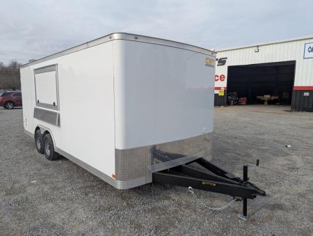 New 2026 Covered Wagon Trailers Covered Wagon Trailers 8.5x20 Concession Trailer