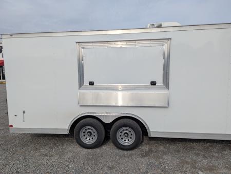 New 2026 Covered Wagon Trailers Covered Wagon Trailers 8.5x20 Concession Trailer