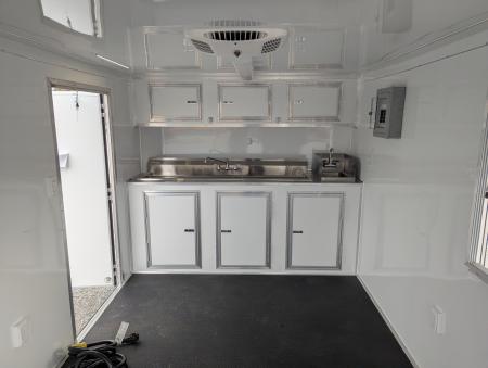 New 2026 Covered Wagon Trailers Covered Wagon Trailers 8.5x20 Concession Trailer