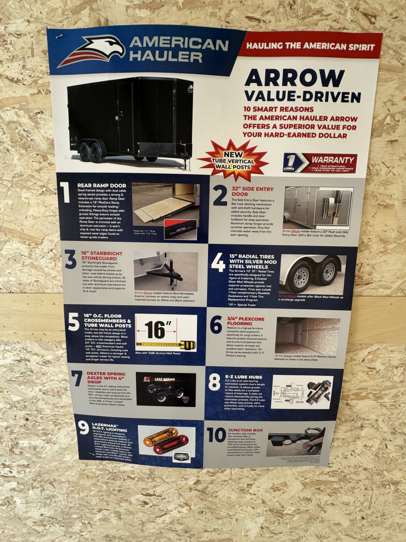 New 2026 American Hauler 102"X20' Enclosed Car Hauler