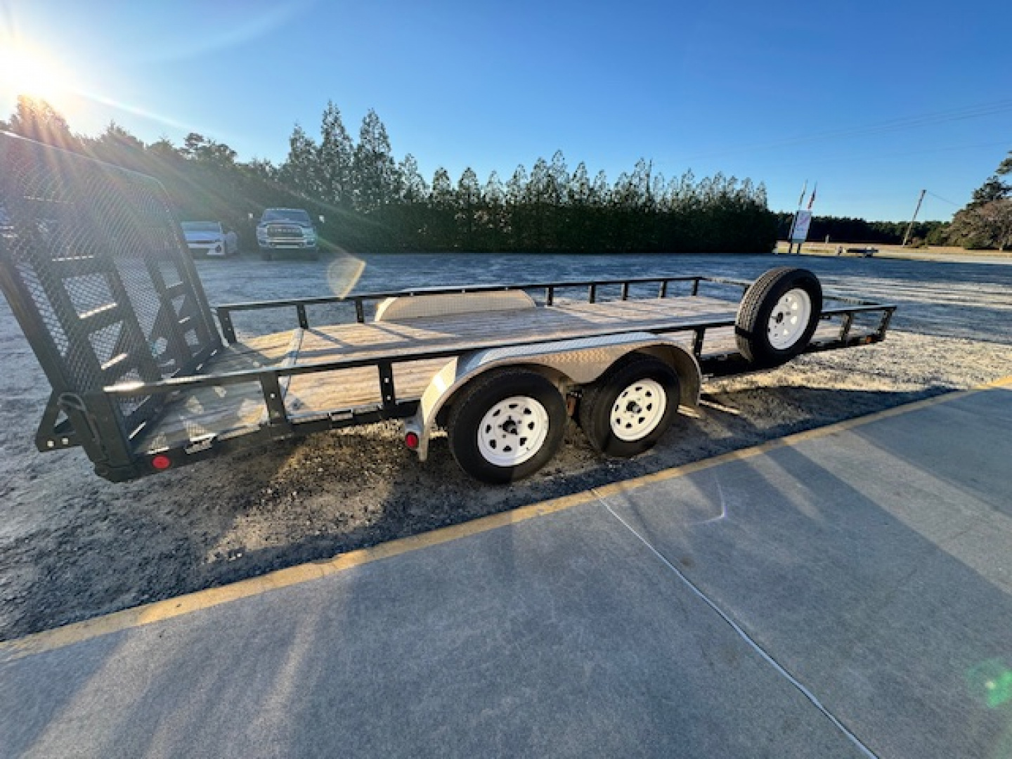 Used 2019 PJ Trailers PJ UL21832CSJK Utility Trailer