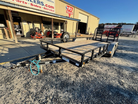 Used 2019 PJ Trailers PJ UL21832CSJK Utility Trailer