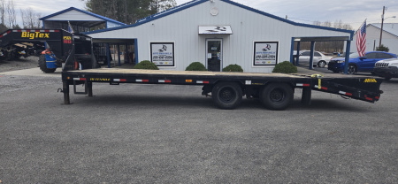 Used Repo 2023 Big Tex Trailers 25GN-20+5 Flatbed Trailer