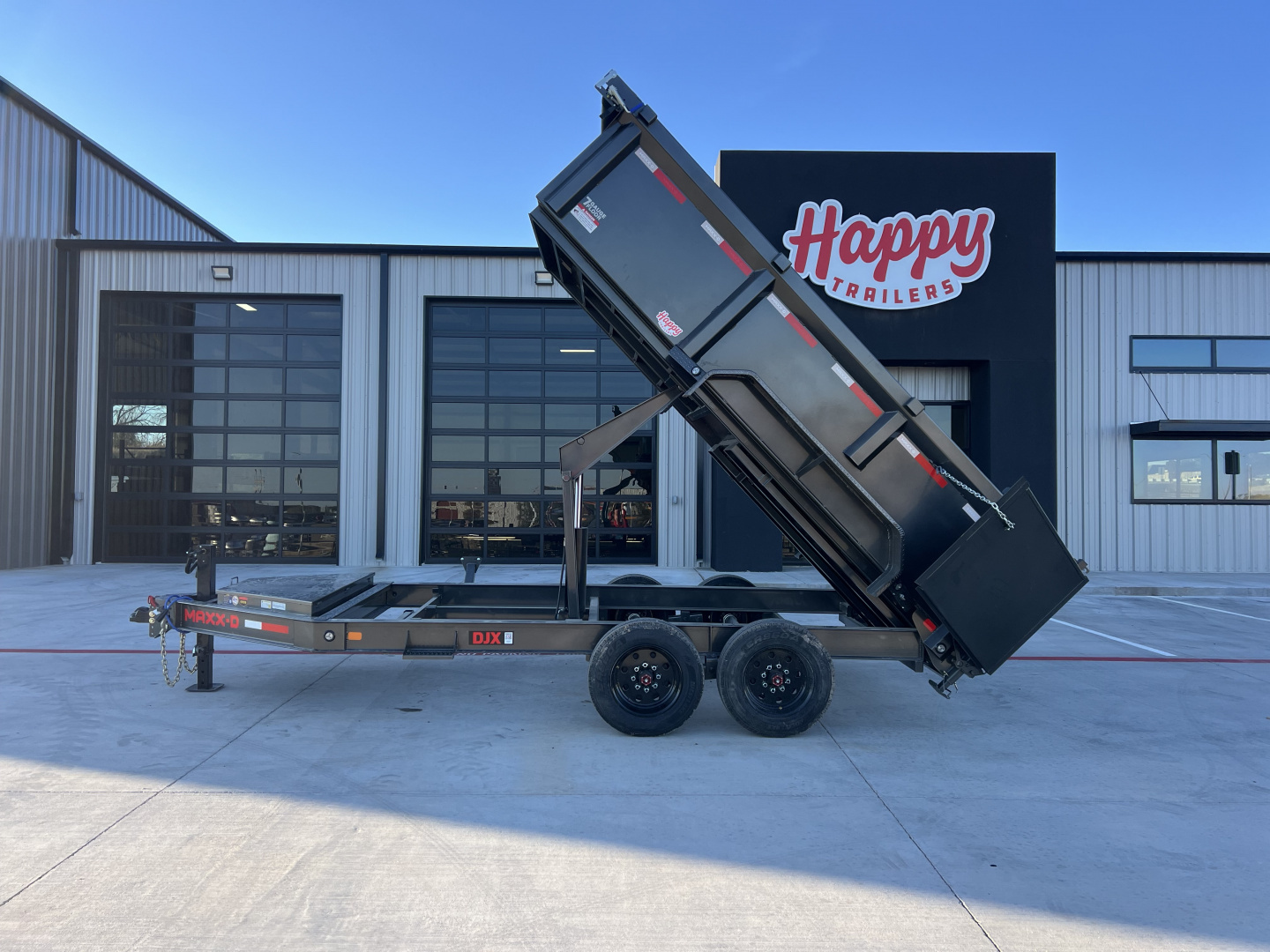 New 2026 MAXX-D 83”x14’ Bumper Pull Dump w/ 36” Sides – DJX