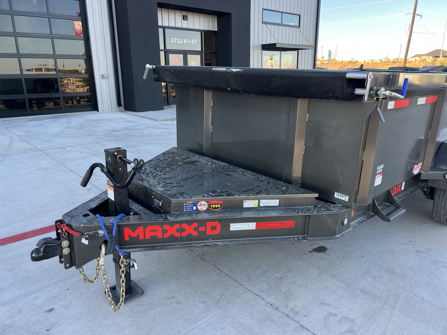New 2026 MAXX-D 83”x14’ Bumper Pull Dump w/ 36” Sides – DJX