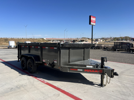 New 2026 MAXX-D 83”x14’ Bumper Pull Dump w/ 36” Sides – DJX
