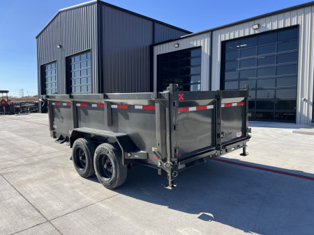 New 2026 MAXX-D 83”x14’ Bumper Pull Dump w/ 36” Sides – DJX