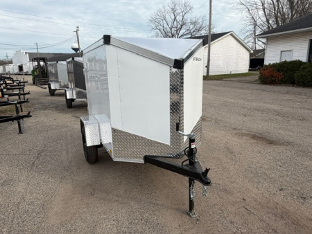 New 2026 4 x 6 Stealth Enclosed Trailer with Barn Door Cargo