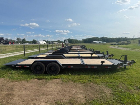 New 2026 Liberty 22' Tilt 16K Trailer 8" I BEAM (16' tilt +6' stationary) Tilt Trailer