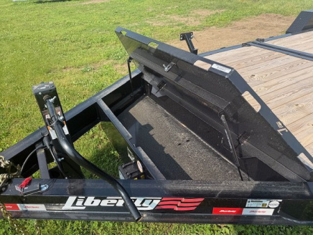 New 2026 Liberty 22' Tilt 16K Trailer 8" I BEAM (16' tilt +6' stationary) Tilt Trailer