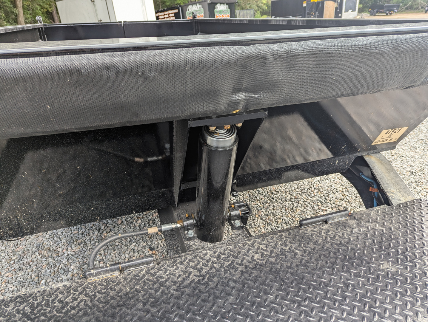 New 2026 Big Tex Trailers 7x14 NEW DESIGN 14TD Heavy Duty Telescopic 15400 GVWR w/ Slide-In Ramps Dump Trailer