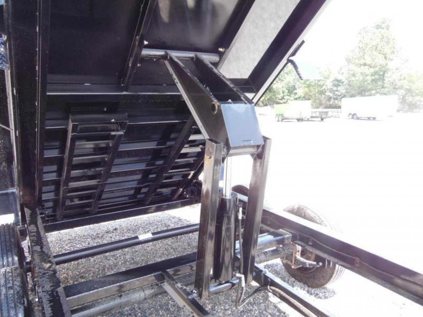 New 2026 Big Tex Trailers 7x14 16LP Heavy Duty Ultra Low Profile 17500 GVWR w/ Slide-In Ramps Dump Trailer