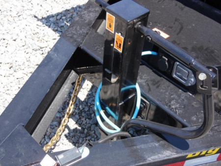 New 2026 Big Tex Trailers 7x14 16LP Heavy Duty Ultra Low Profile 17500 GVWR w/ Slide-In Ramps Dump Trailer