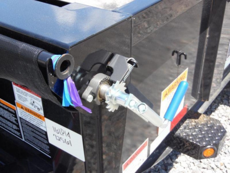 New 2026 Big Tex Trailers 7x14 16LP Heavy Duty Ultra Low Profile 17500 GVWR w/ Slide-In Ramps Dump Trailer