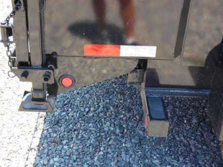 New 2026 Big Tex Trailers 7x14 16LP Heavy Duty Ultra Low Profile 17500 GVWR w/ Slide-In Ramps Dump Trailer