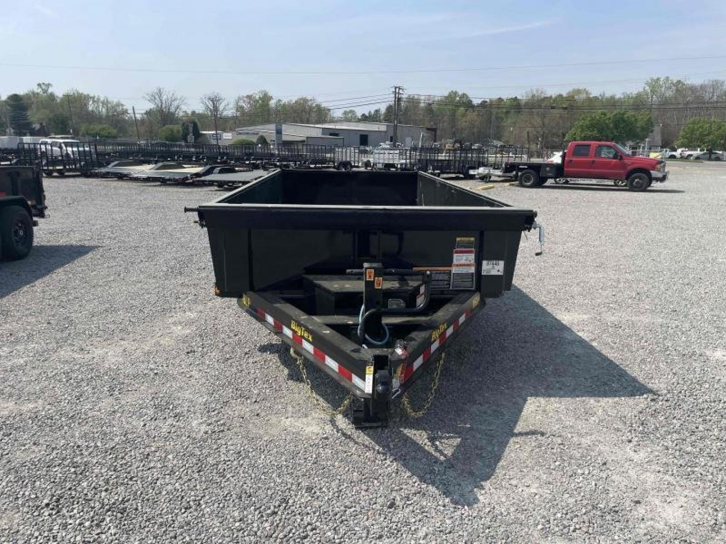 New 2026 Big Tex Trailers 7x16 16LP Heavy Duty Ultra Low Profile w/ Slide-In Ramps 17500 GVWR Dump Trailer