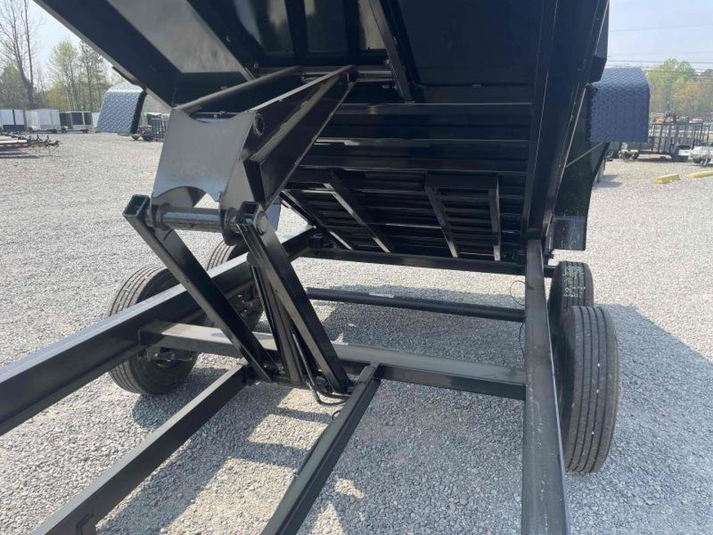 New 2026 Big Tex Trailers 7x16 16LP Heavy Duty Ultra Low Profile w/ Slide-In Ramps 17500 GVWR Dump Trailer