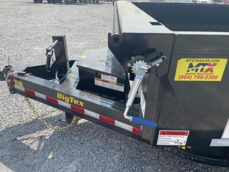 New 2026 Big Tex Trailers 7x16 16LP Heavy Duty Ultra Low Profile w/ Slide-In Ramps 17500 GVWR Dump Trailer