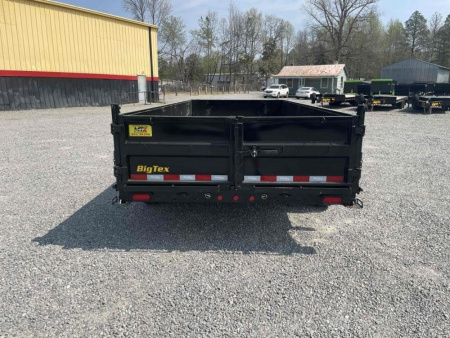 New 2026 Big Tex Trailers 7x16 16LP Heavy Duty Ultra Low Profile w/ Slide-In Ramps 17500 GVWR Dump Trailer