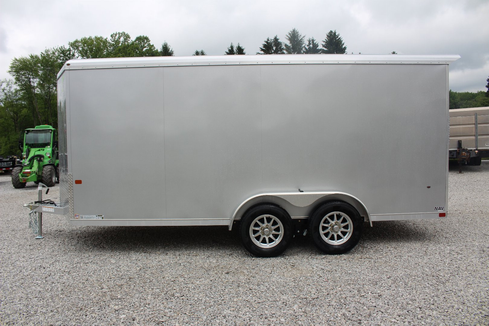 New 2026 NEO Trailers NAV 7' x 16' Aluminum Enclosed Cargo Trailer - RAMP DOOR - 6.5' INTERIOR HEIGHT - 7000# GVW