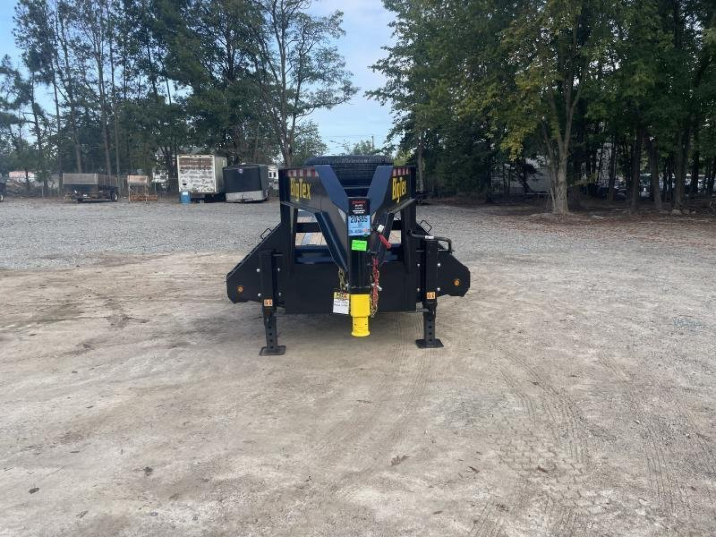 New 2026 Big Tex Trailers 35+5 22GN Tandem Dual Wheel Gooseneck w/ Mega Ramps 23900 GVWR Flatbed Trailer