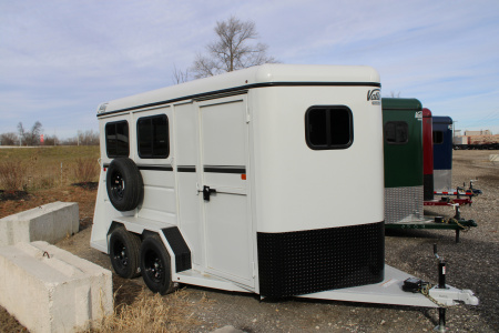 New 2026 Valley Trailers 2 HORSE Stock / Stock Combo Trailer