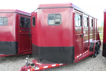 New 2026 Valley Trailers 3 HORSE Stock / Stock Combo Trailer