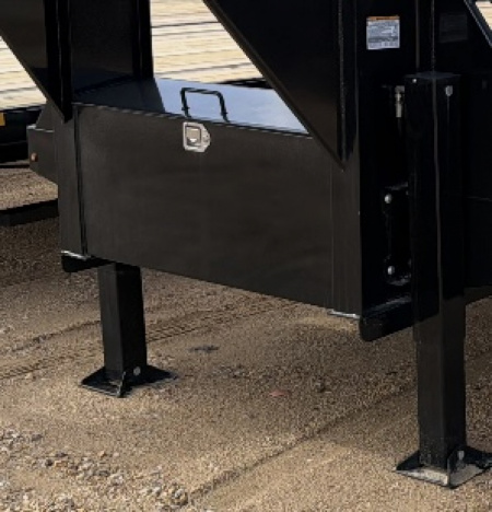 New 2026 Delco Trailers 32FT Delco FH-25.9K Low Pro Dual Tandem Hydraulic Dovetail Flatbed Trailer