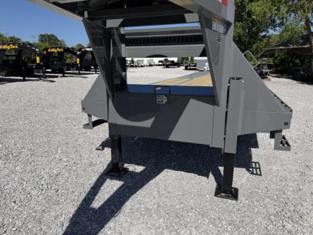 New 2026 Delco Trailers 32FT Delco FH-30K Low Pro Dual Tandem Hydraulic Dovetail Flatbed Trailer