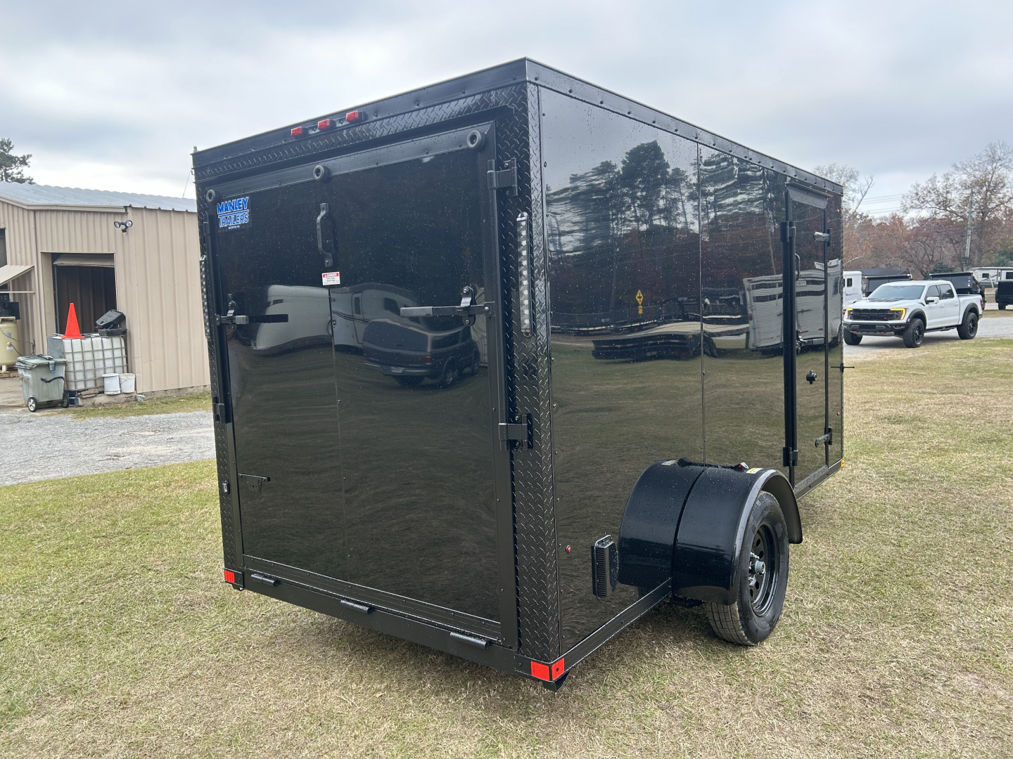New 2025 Manley Trailers 6x12SA Cargo / Enclosed Trailer