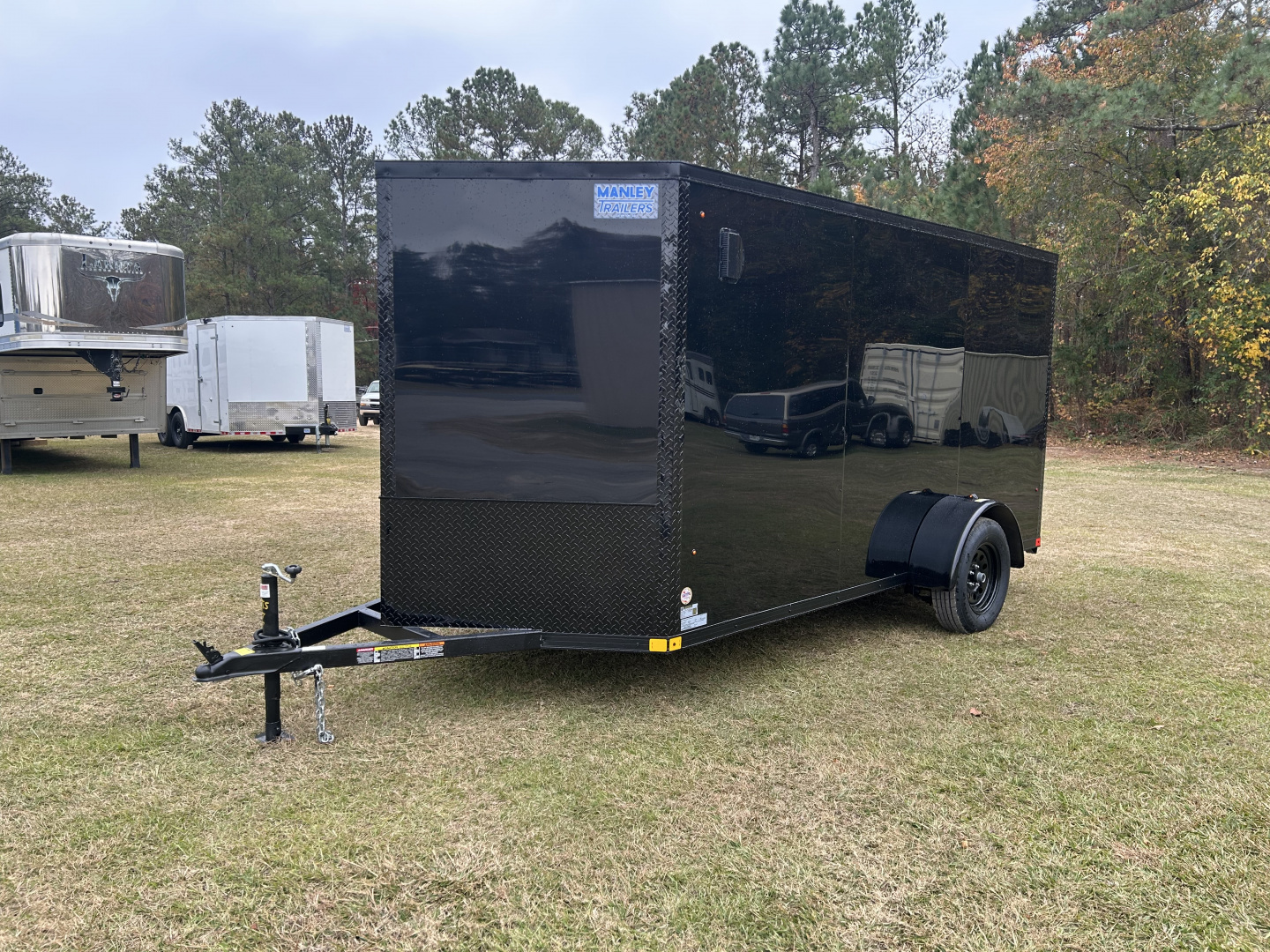 New 2025 Manley Trailers 6x12SA Cargo / Enclosed Trailer