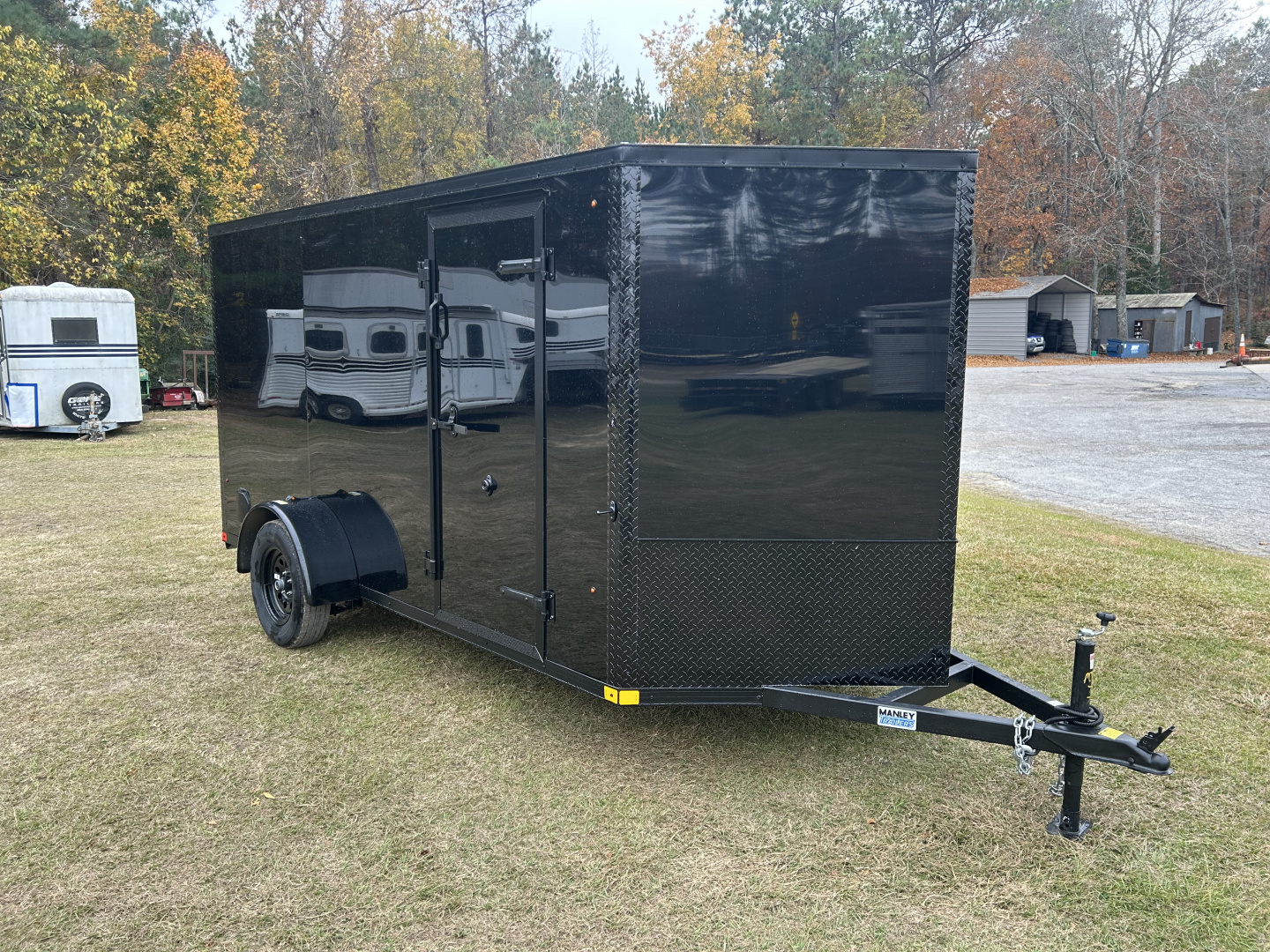 New 2025 Manley Trailers 6x12SA Cargo / Enclosed Trailer