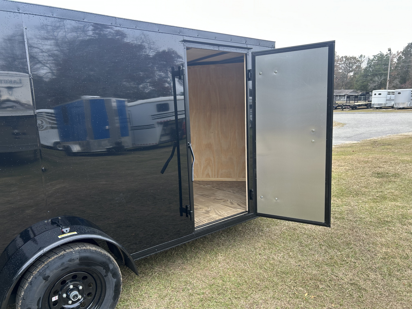 New 2025 Manley Trailers 6x12SA Cargo / Enclosed Trailer