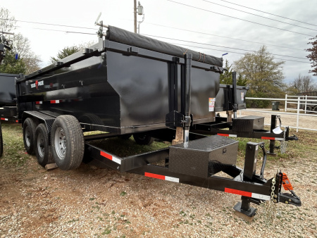 New 2026 Texas Pride Trailers 7x14x3 Tandem Axles Dump Trailer-UPGRADES!!