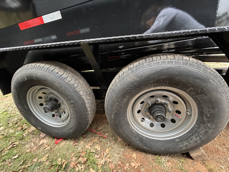 New 2026 Texas Pride Trailers 7x14x3 Tandem Axles Dump Trailer-UPGRADES!!