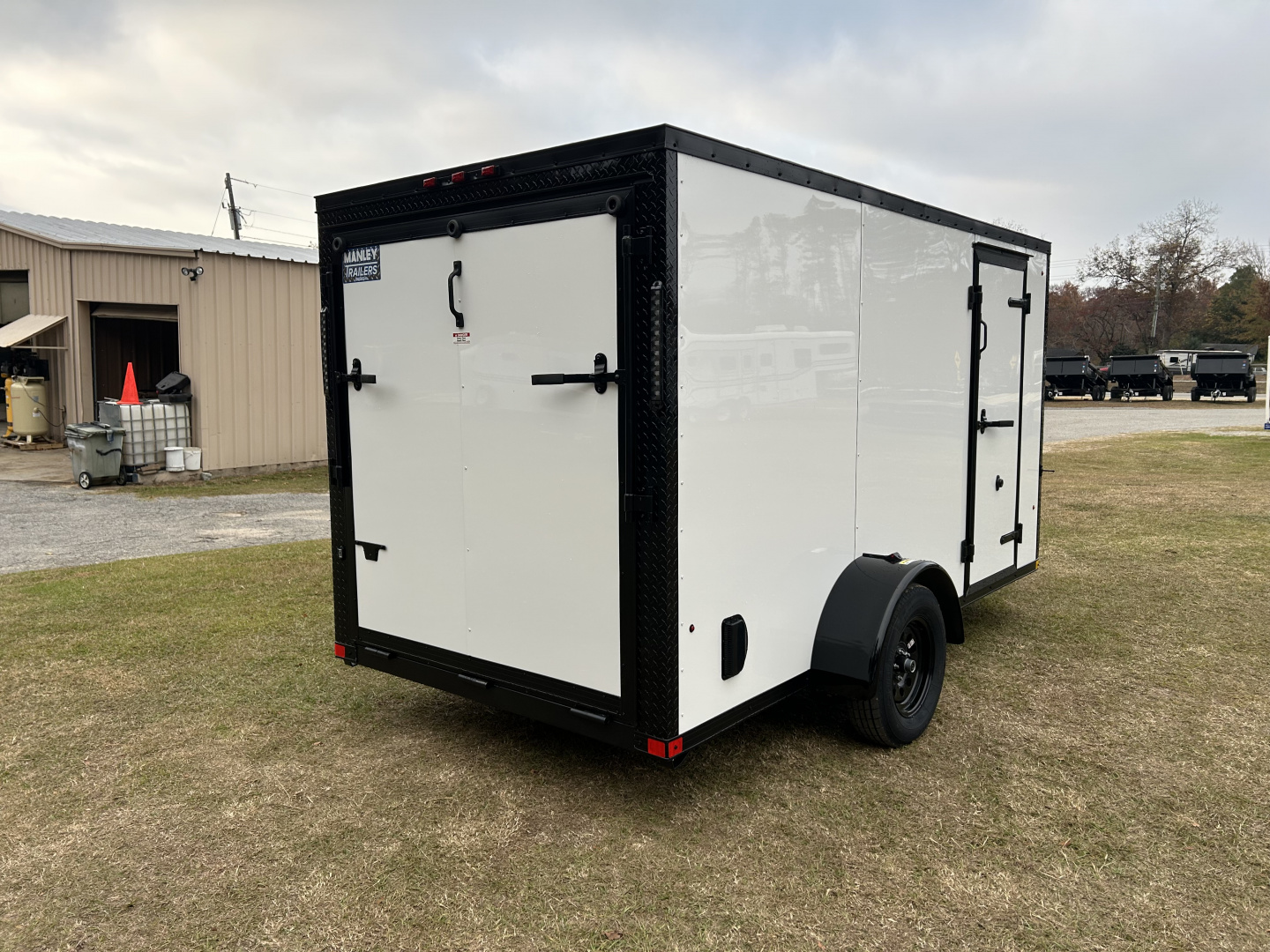 New 2025 Manley Trailers 6x12SA Cargo / Enclosed Trailer