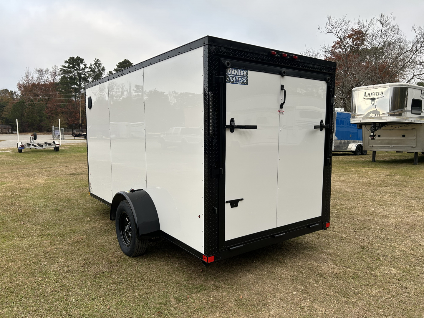 New 2025 Manley Trailers 6x12SA Cargo / Enclosed Trailer
