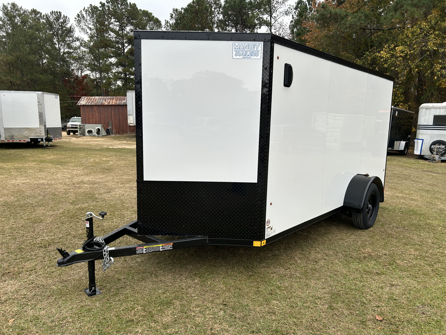 New 2025 Manley Trailers 6x12SA Cargo / Enclosed Trailer