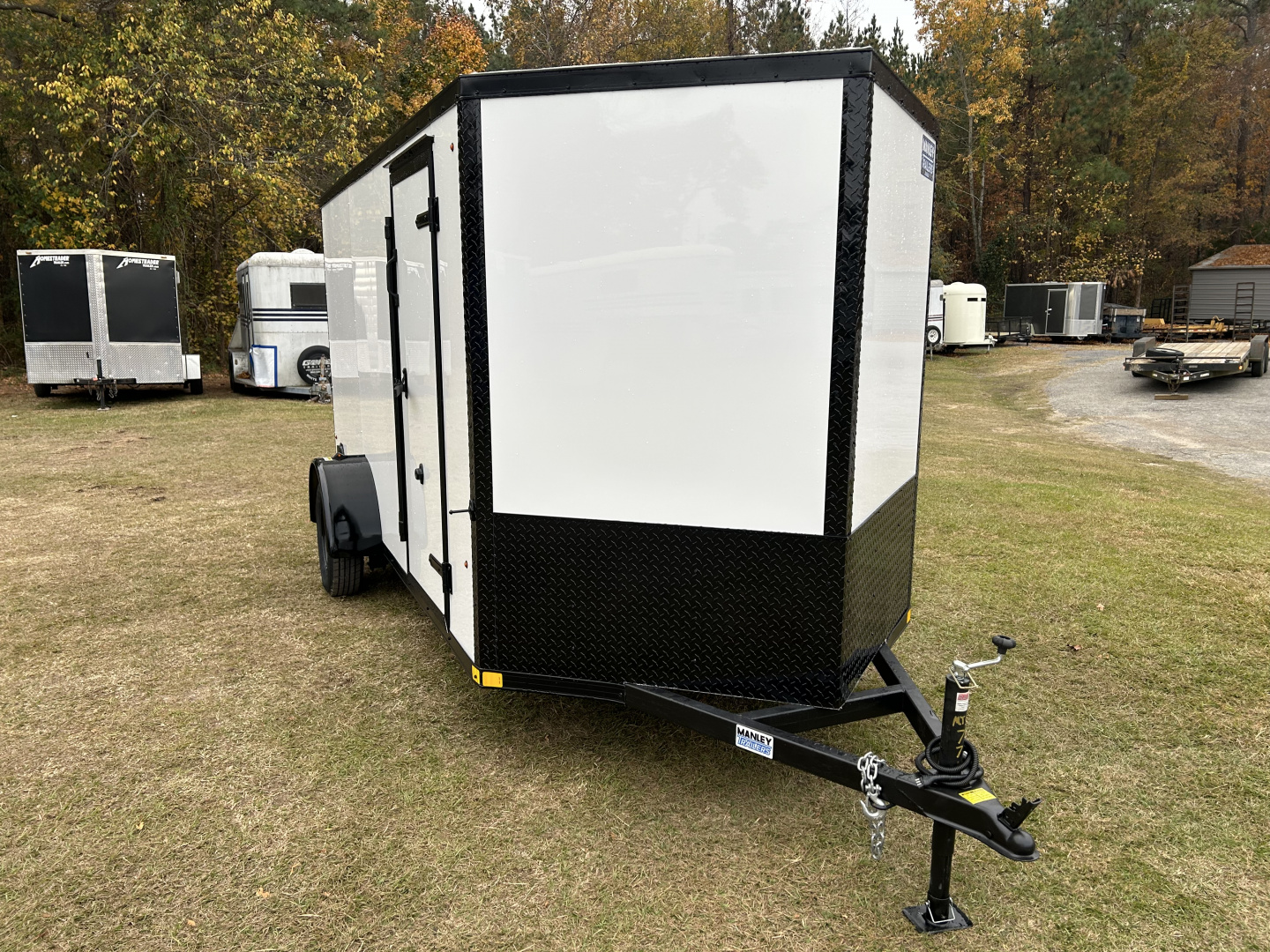 New 2025 Manley Trailers 6x12SA Cargo / Enclosed Trailer