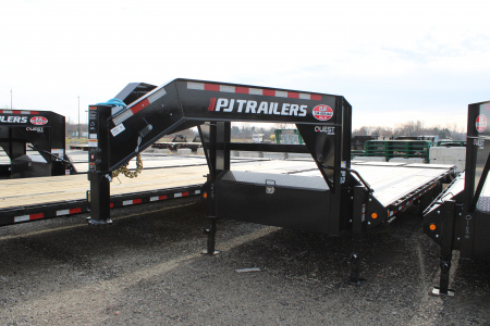 New 2026 PJ Trailers 25' MR GN 15K GVWR Equipment Trailer