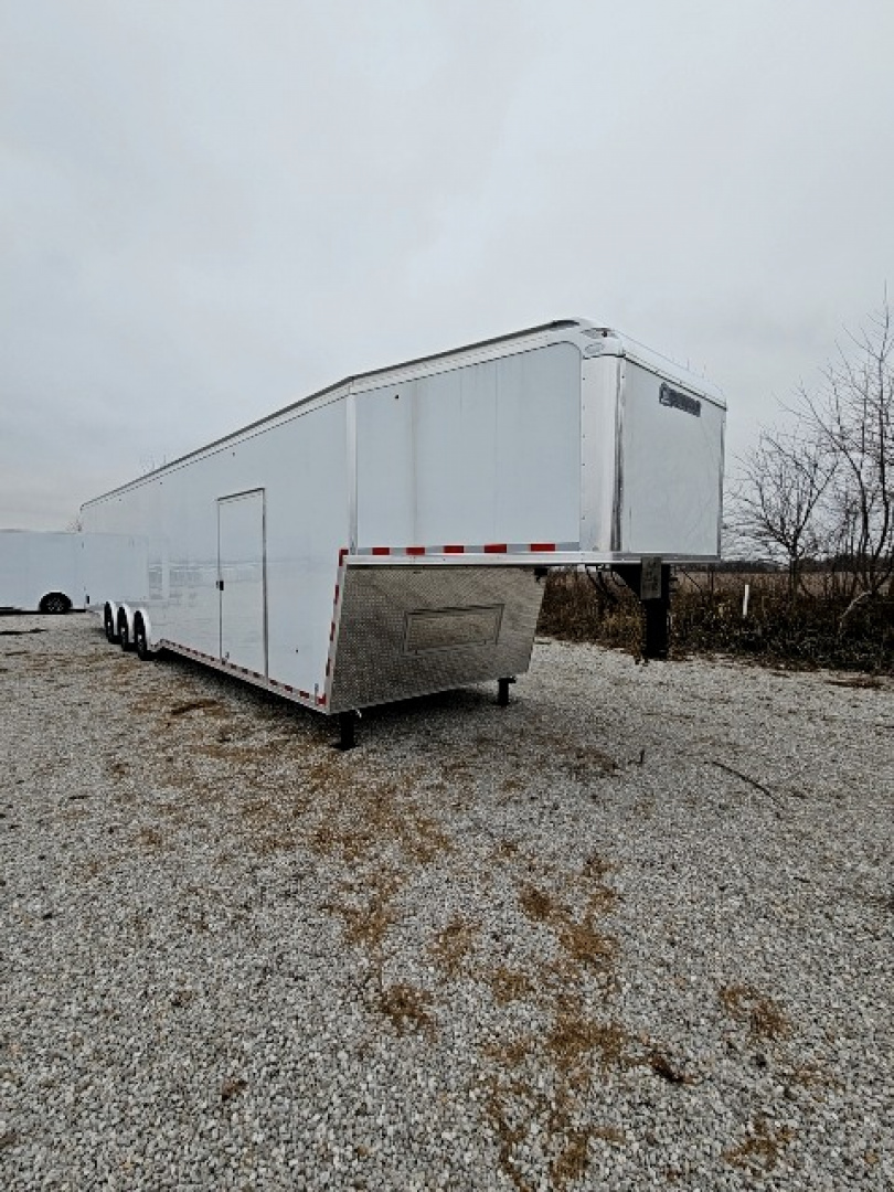 New 2026 CARGO EXPRESS Pro Series 8.5 x 44 21K Gooseneck Flat Top Car / Racing Trailer