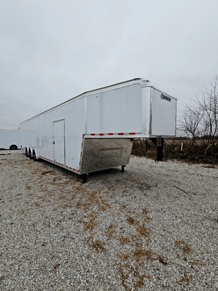 New 2026 CARGO EXPRESS Pro Series 8.5 x 44 21K Gooseneck Flat Top Car / Racing Trailer