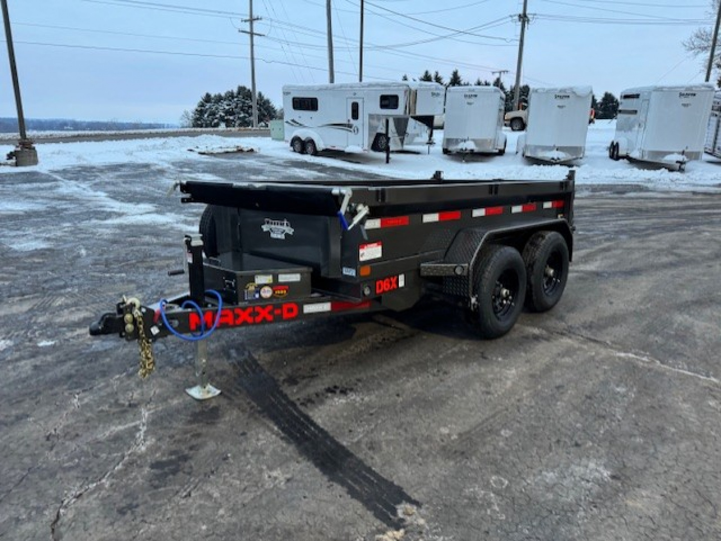 New 2026 MAXX-D D6B6010 Dump Trailer
