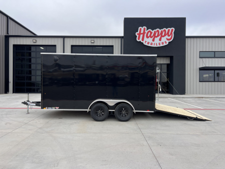 New 2026 Compass 7'x14' Enclosed Cargo Trailer - Indigo DLX